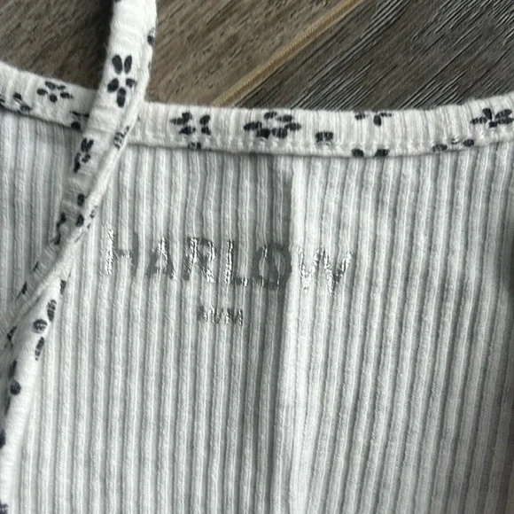 HARLOW Ribbed Floral Tank - Picture 4 of 4